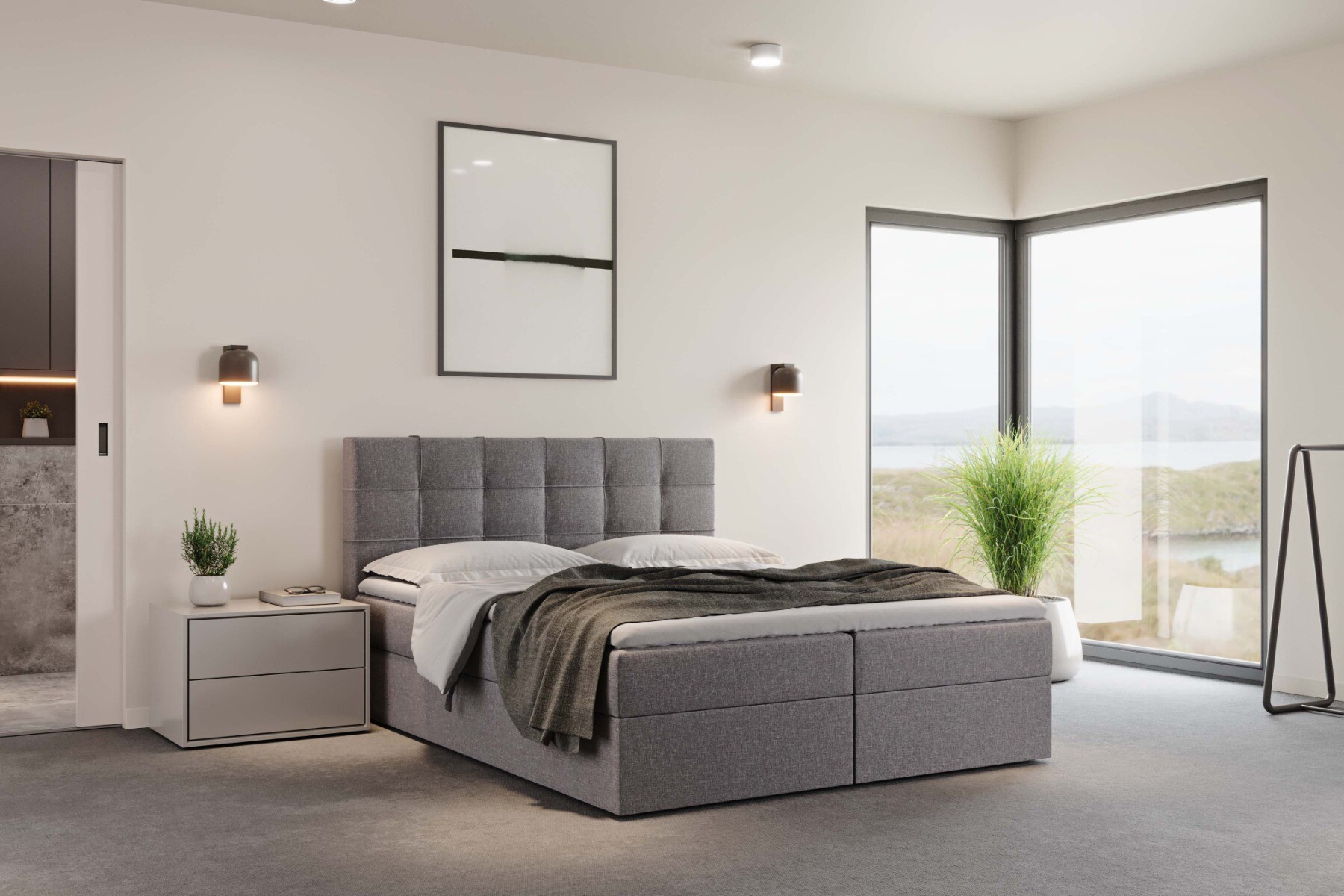 Dein neues Boxspringbett 100x200 – Schlafkomfort auf Luxus-Niveau