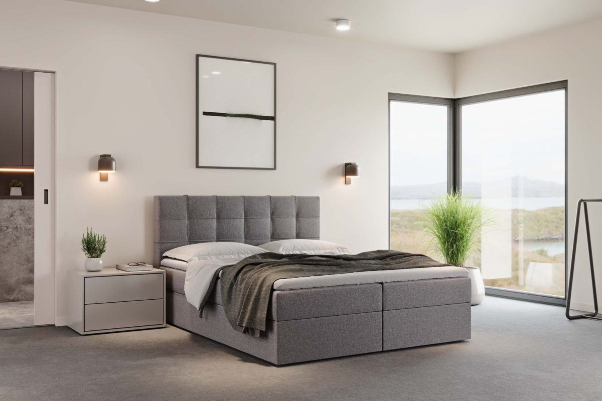 Boxspringbett 180x200 H3 – Luxus, Komfort und die perfekte Unterstützung